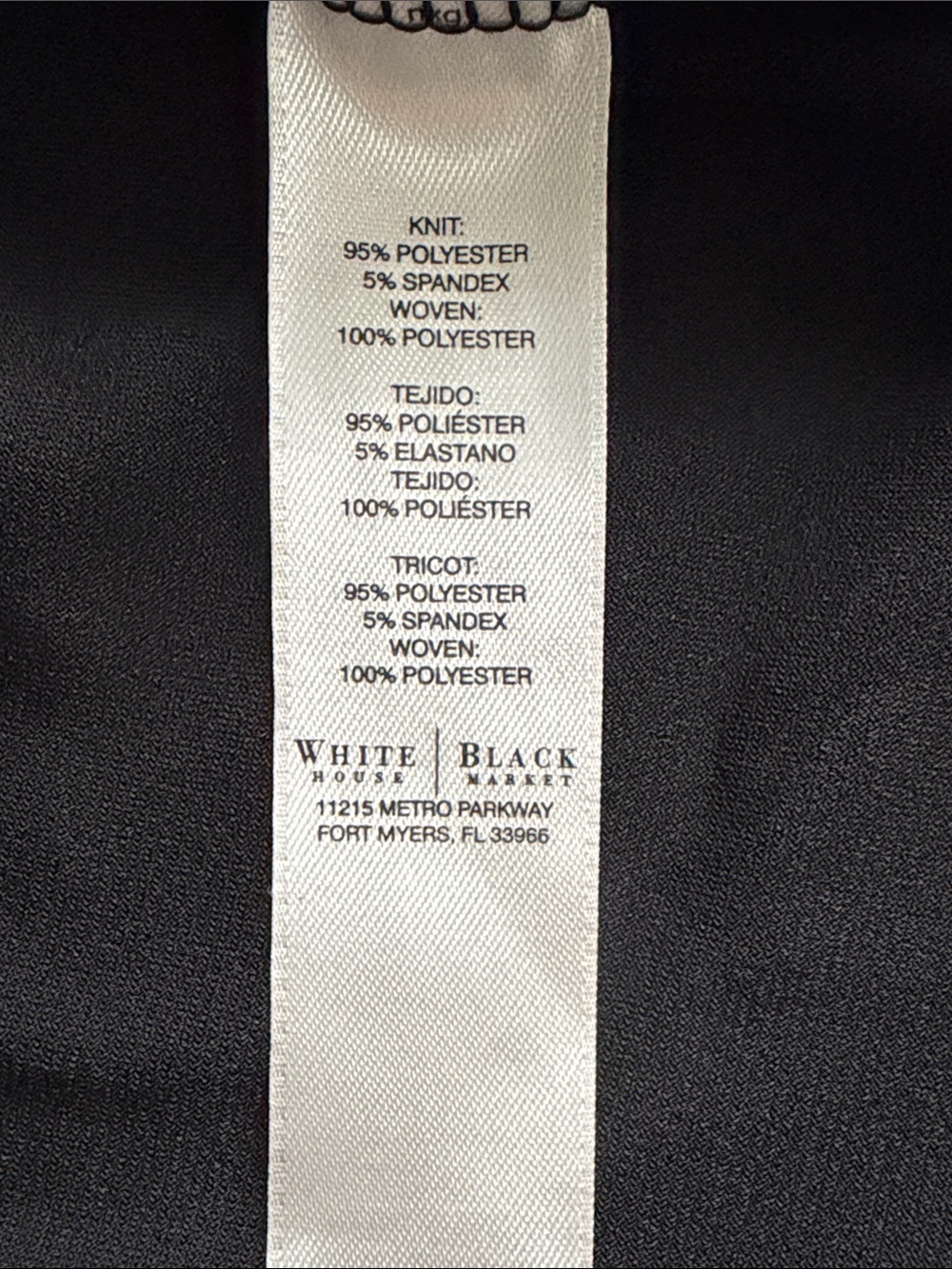 WHITE HOUSE BLACK MARKET Black Tiered Ruffle Sleeveless Top Size Medium - Picture 11 of 13